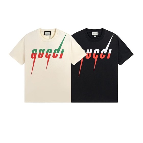 Gucci Early Spring Collection High-Weight Short-Sleeve